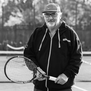 Steve Baldwin, coach at Conway LTC, Southgate. Steve Baldwin, coach at Conway LTC, Southgate.